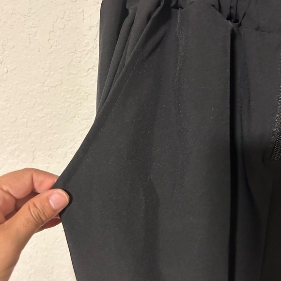 Elegant Derek Heart Black Strapless Wide-Leg Jumpsuit Size Small - Picture 11 of 13